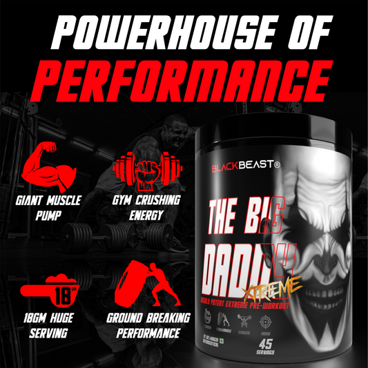 THE BIG DADDY XTREME PREWORKOUT by BLACK BEAST