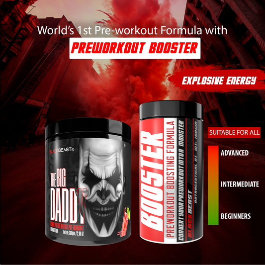 THE BIG DADDY PREWORKOUT WITH BOOSTER PACK