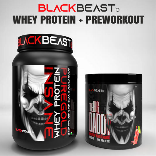 BLACKBEAST WHEY PROTEIN PUREGOLD + BIG DADDY PREWORKOUT COMBO